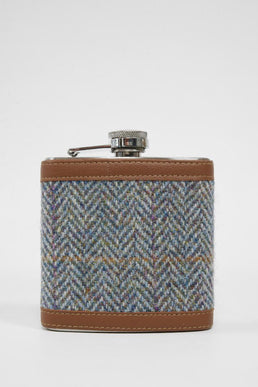 Harris Tweed Hip Flask HB132