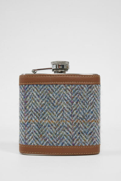 Harris Tweed Hip Flask HB132