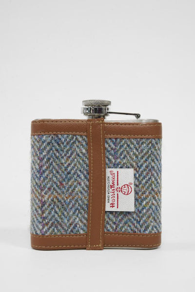 Harris Tweed Hip Flask HB132
