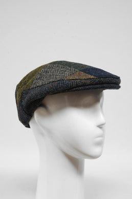 Harris Tweed Flat Cap Patchwork (HW)