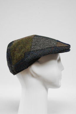 Harris Tweed Flat Cap Patchwork (HW)