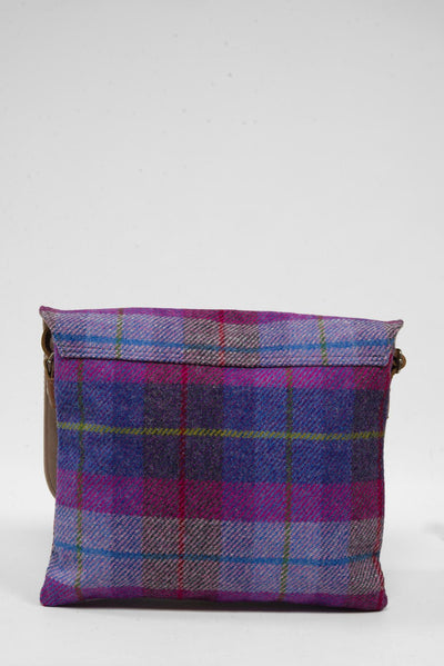 Harris Tweed Scalpay Bag A0114 (Tan Leather)