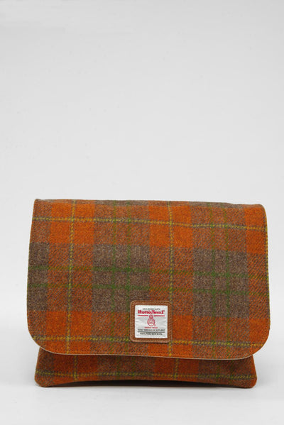 Harris Tweed Scalpay Bag A0124 (Tan Leather)