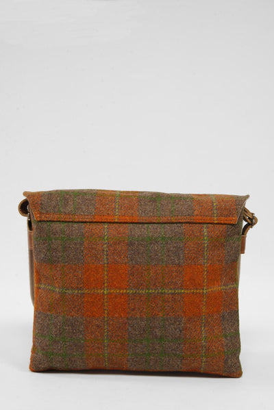 Harris Tweed Scalpay Bag A0124 (Tan Leather)