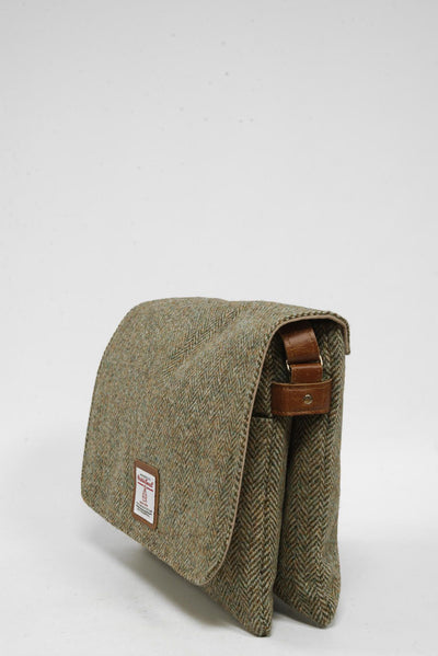 Harris Tweed Scalpay Bag HB52 (Tan Leather)
