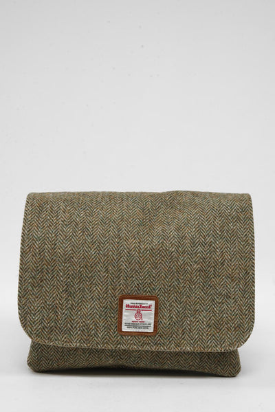 Harris Tweed Scalpay Bag HB52 (Tan Leather)