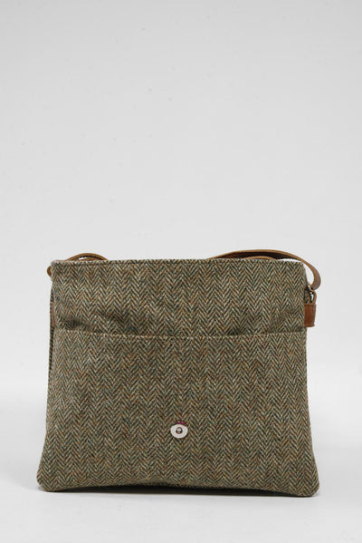 Harris Tweed Scalpay Bag HB52 (Tan Leather)