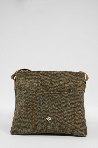 Harris Tweed Scalpay Bag HB55 (Tan Leather)