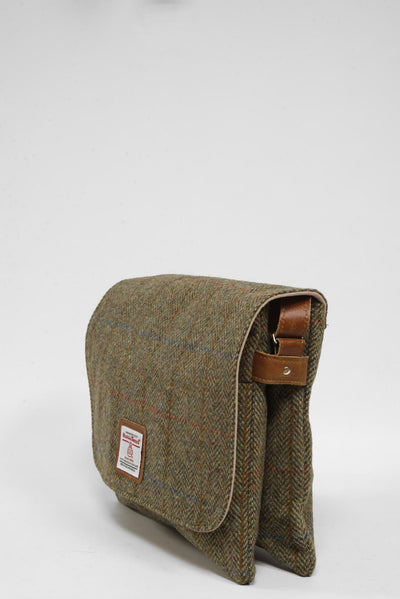 Harris Tweed Scalpay Bag HB55 (Tan Leather)
