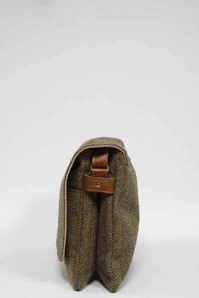 Harris Tweed Scalpay Bag HB55 (Tan Leather)
