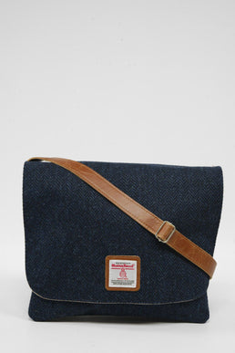 Harris Tweed Scalpay Bag HB104 (Tan Leather)