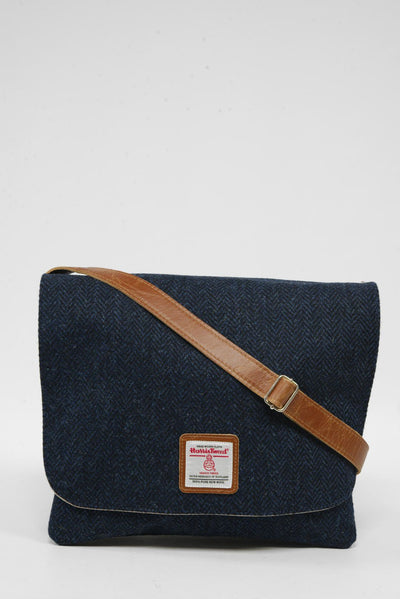 Harris Tweed Scalpay Bag - HB104 (Tan Leather)