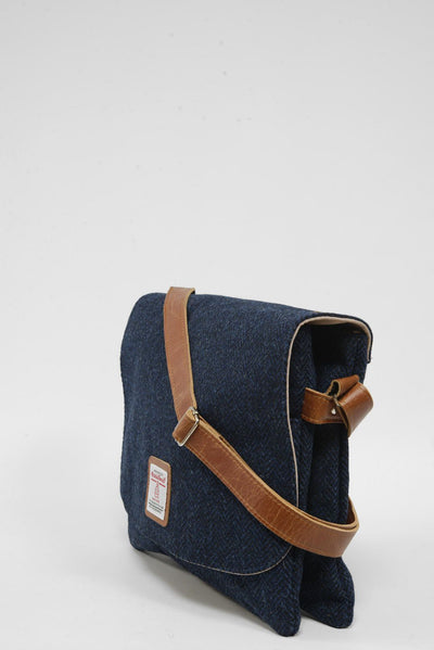 Harris Tweed Scalpay Bag - HB104 (Tan Leather)