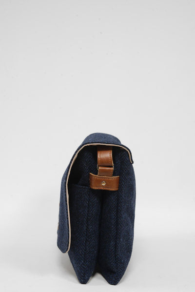 Harris Tweed Scalpay Bag - HB104 (Tan Leather)
