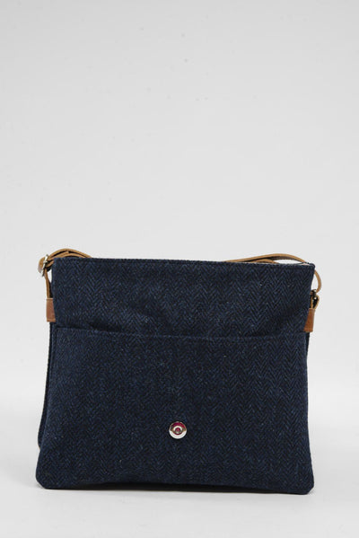 Harris Tweed Scalpay Bag - HB104 (Tan Leather)