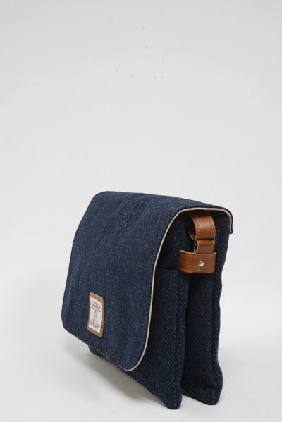 Harris Tweed Scalpay Bag - HB104 (Tan Leather)