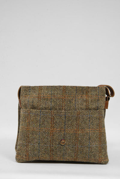 Harris Tweed Scalpay Bag HB133 (Tan Leather)