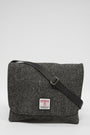 Harris Tweed Scalpay Bag HB64 (Black Leather)