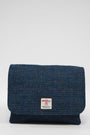 Harris Tweed Scalpay Bag - A0207 (Black Leather)