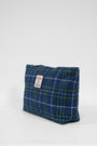 Harris Tweed Toiletries Bag A0169 Black Leather