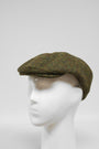 Harris Tweed Duck Bill Cap Green Moss Blend 329 (HW)