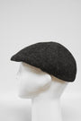 Harris Tweed Duck Bill Cap Plain Charcoal 302 (HW)