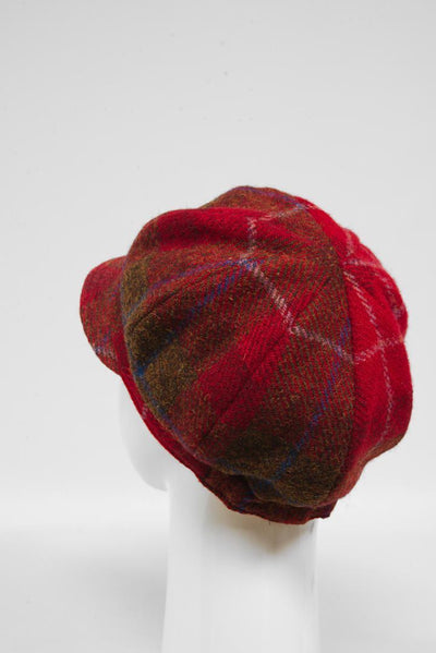 Harris Tweed Ladies Flower Hat (HW) - A001