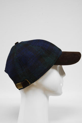 Harris Tweed Baseball Cap - A020 (Suedette) (HW)