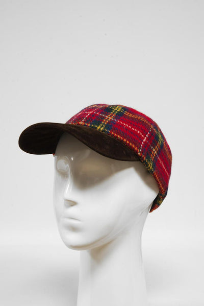 Harris Tweed Baseball Cap A0217 (H/W)