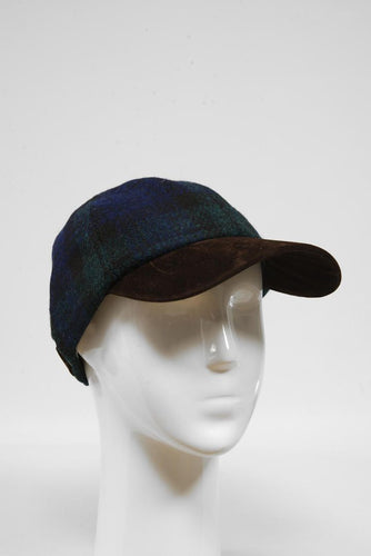 Harris Tweed Baseball Cap - A020 (Suedette) (HW)