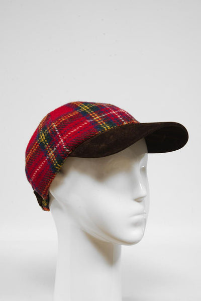 Harris Tweed Baseball Cap A0217 (H/W)