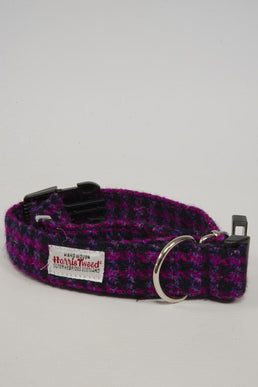 Harris Tweed Dog Collar HO48 (Clip)
