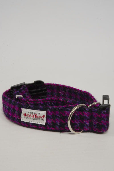 Harris Tweed Dog Collar HO48 (Clip)