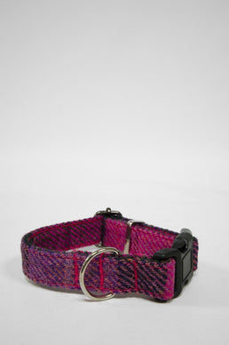 Harris Tweed Dog Collar A0257 (Clip)