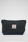 Harris Tweed Washbag - HB80 Navy