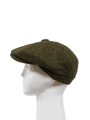 Harris Tweed 8 Piece Flat Cap - Woodland Green (HW)