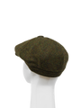 Harris Tweed 8 Piece Flat Cap - Woodland Green (HW)