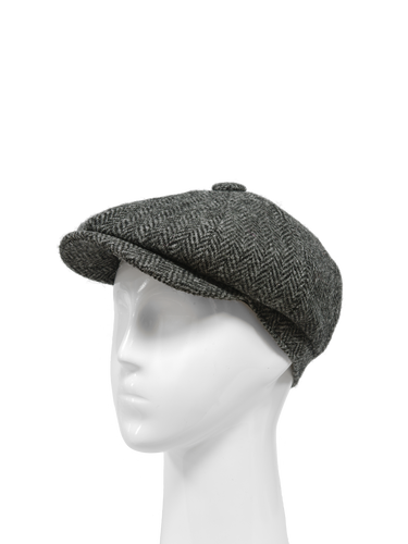 Harris Tweed 8 Piece Flat Cap - HB64 (HW)
