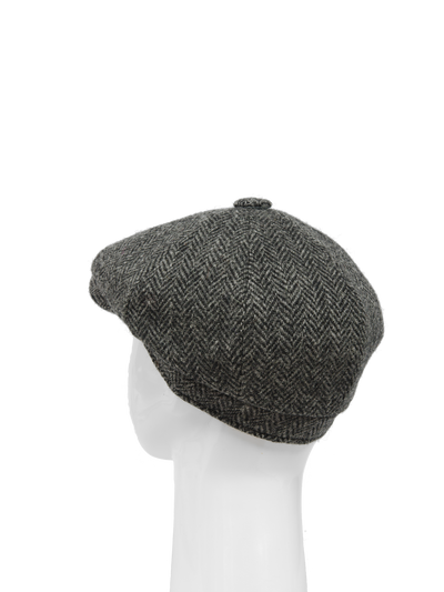 Harris Tweed 8 Piece Flat Cap - HB64 (HW)