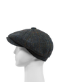 Harris Tweed 8 Piece Flat Cap - HB80 (HW)