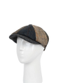 Harris Tweed 8 Piece Flat Cap - Patchwork (FW)