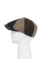 Harris Tweed 8 Piece Flat Cap - Patchwork (FW)