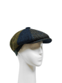 Harris Tweed 8 Piece Flat Cap - Patchwork (HW)