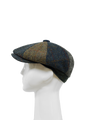 Harris Tweed 8 Piece Flat Cap - Patchwork (HW)