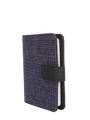 Harris Tweed Address Book - Purple Twill