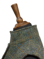 Harris Tweed Andi Gilet - Green HB With Overcheck