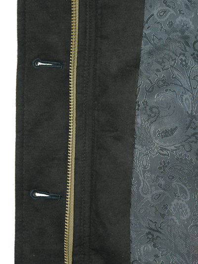 Harris Tweed Andi Gilet Navy Herringbone