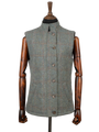 Harris Tweed Andi Gilet - Teal Check