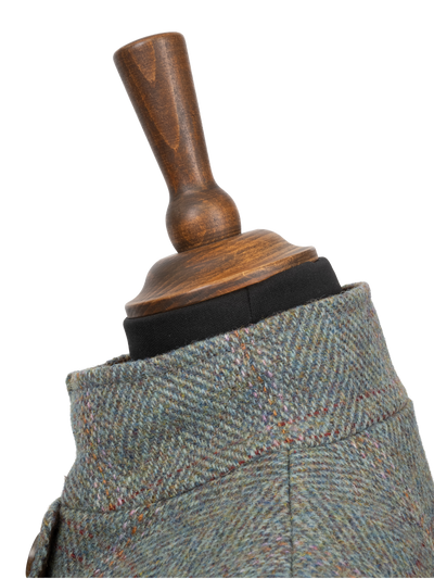 Harris Tweed Andi Gilet - Teal Check