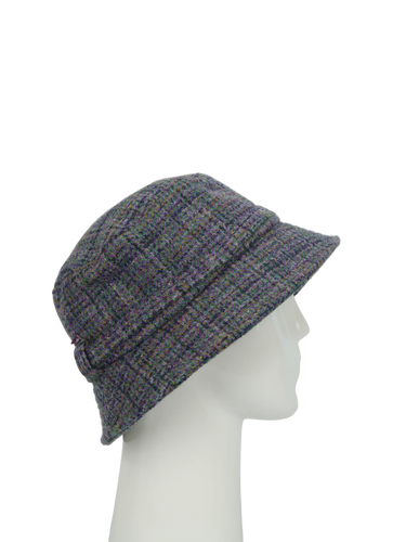 Harris Tweed Ladies Bucket Hat - Thistle (HH)